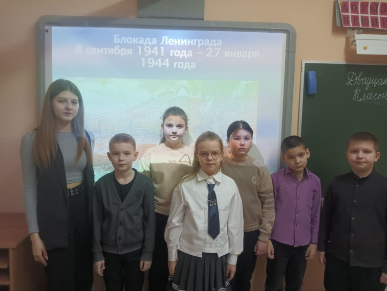 Всероссийская акция «Блокадной вечности страницы».